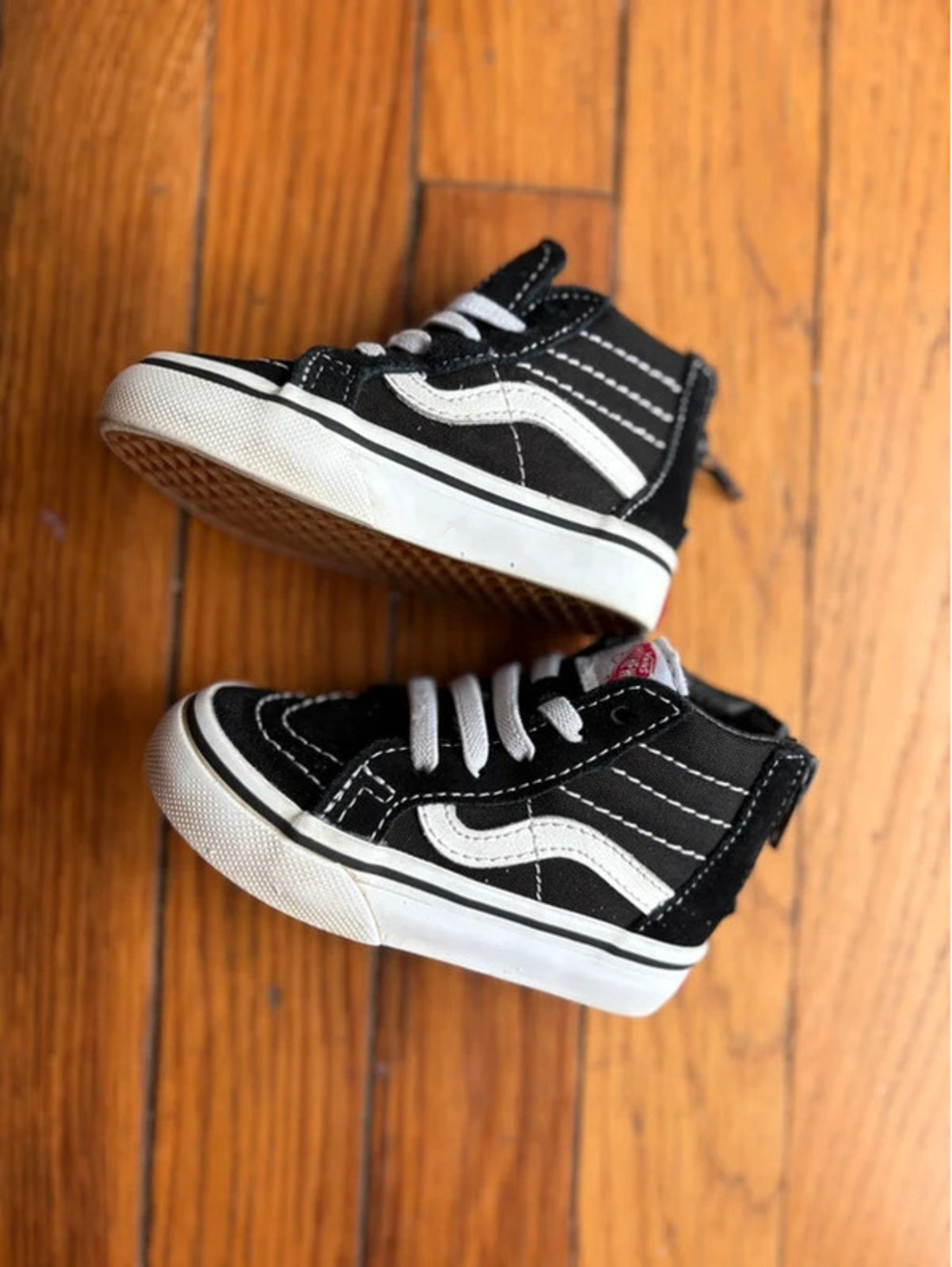 5C Vans Hightops Black Suede